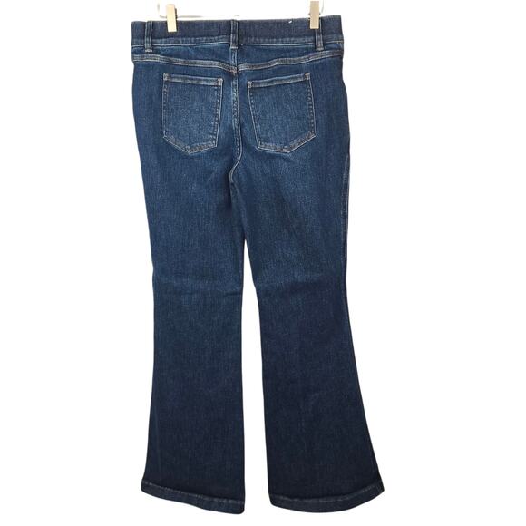 Spanx High Rise Flare Jeans Tummy Control Size Large - Picture 2 of 8